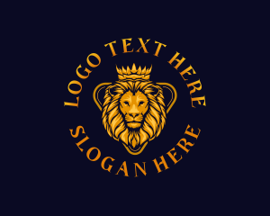 Financial - Premium Corporate Lion logo design