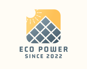Renewable Energy - Solar Power Energy logo design