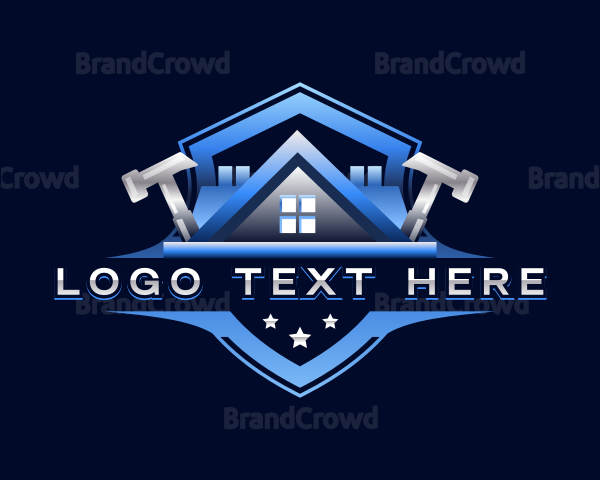 Hammer Build Contractor Logo