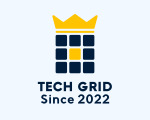 Grid - Pixel Grid Royalty logo design