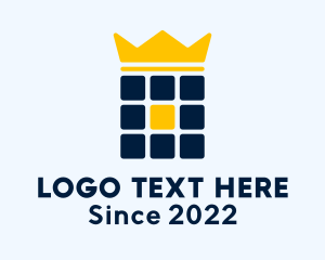 Royalty - Pixel Grid Royalty logo design