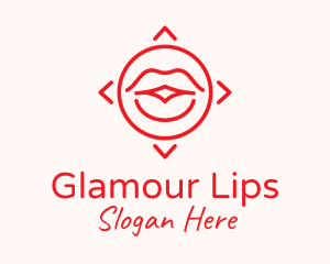 Lip Plastic Surgery logo design