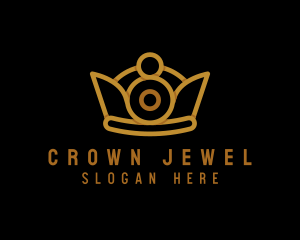 Gold Crown Royal logo design