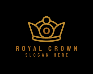 Gold Crown Royal logo design