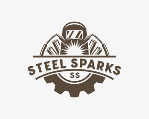 Mechanical Steelworks Welder logo design