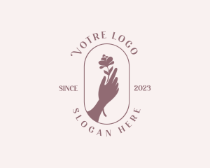Yogi - Flower Beauty Spa logo design