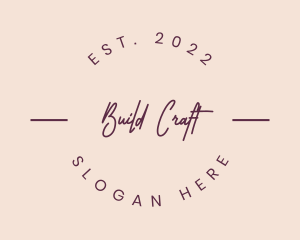 Premium Feminine Craft logo design