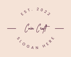 Premium Feminine Craft logo design