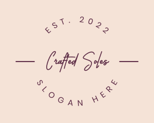 Premium Feminine Craft logo design