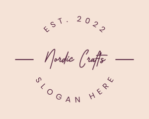 Premium Feminine Craft logo design