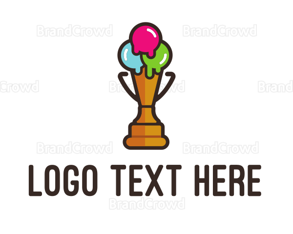 Premium Ice Cream Logo