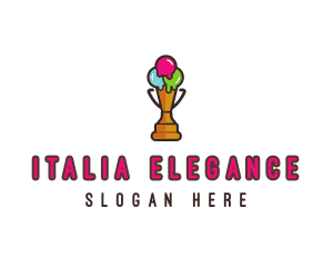 Italy - Premium Ice Cream logo design