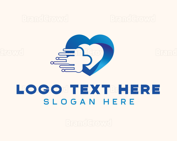 Medical Heart Emergency Logo