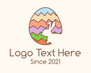 Festival - Colorful Easter Egg logo design