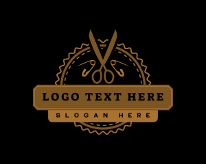 Yarn - Tailoring Scissor Dressmaker logo design