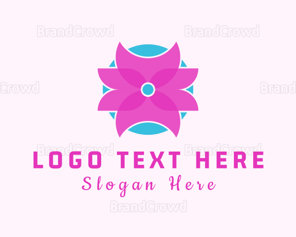 Feminine Floral Scent Logo