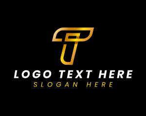 Digital Cyber 3D Letter T  Logo