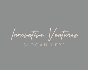 Entrepreneur - Generic Signature Studio logo design