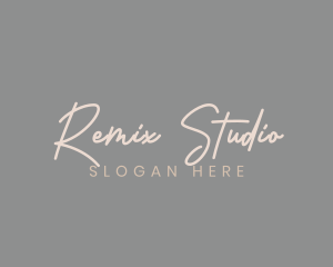 Generic Signature Studio logo design