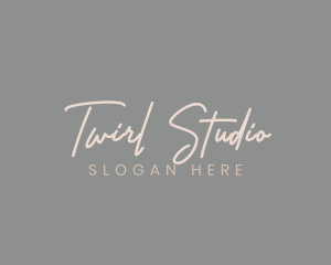 Generic Signature Studio logo design