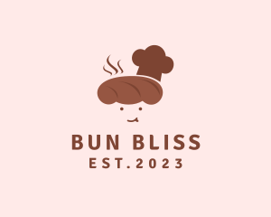 Buns - Bread Baker Chef logo design