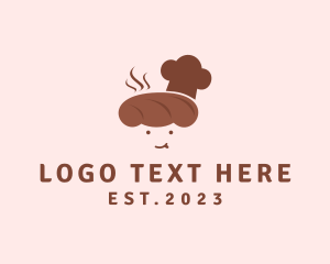 Buns - Bread Baker Chef logo design