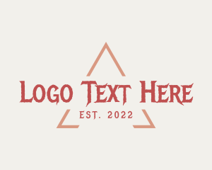 Tattoo - Urban Punk Triangle logo design