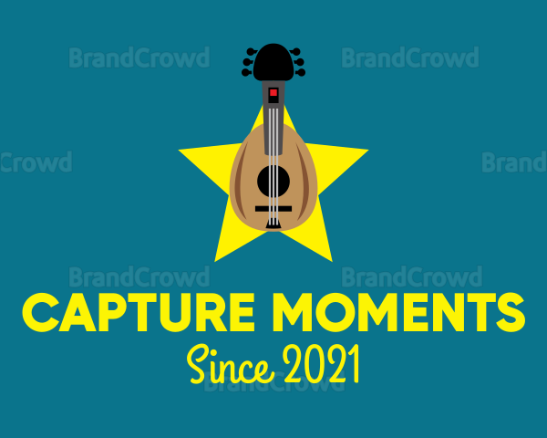 Acoustic Instrument Music Logo