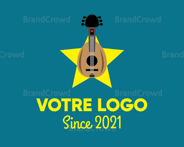 Acoustic Instrument Music Logo