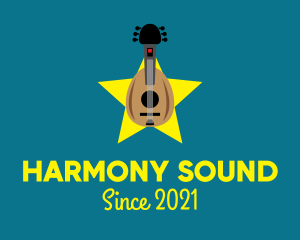 Acoustic Instrument Music logo design