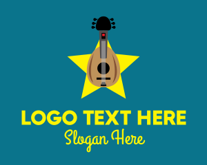 Acoustic Instrument Music Logo