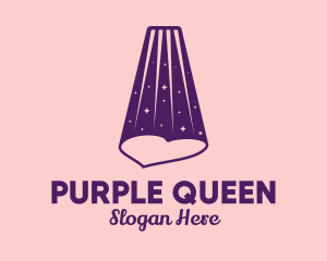 Purple Heart Spotlight  logo design