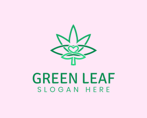 Weed Heart Medicine logo design