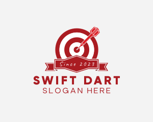 Dart - Target Dart Sports logo design