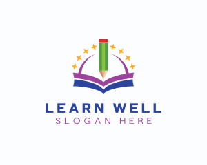 Teaching - Learning Kindergarten Daycare logo design