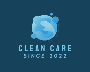 Hygiene Hand Water logo design