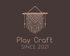 Handwoven Macrame Tapestry logo design