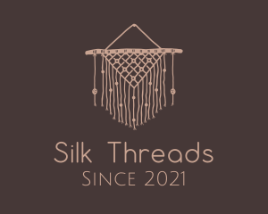 Handwoven Macrame Tapestry logo design