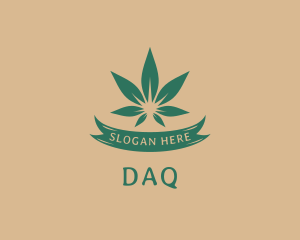 Green Weed Marijuana Logo