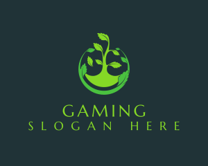 Eco Friendly Vegan Farm Logo