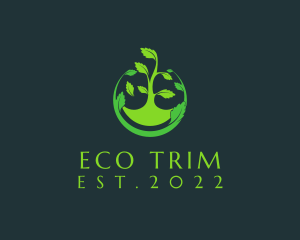 Eco Friendly Vegan Farm logo design