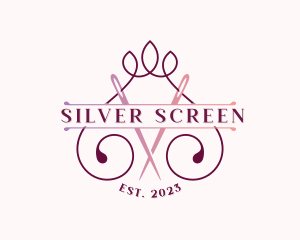 Embroidery - Sewing Needle Tailoring logo design