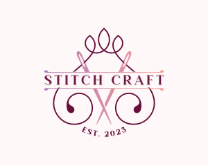 Sewing Needle Tailoring  logo design