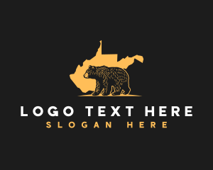 Sugar Maple - West Virginia Black Bear logo design