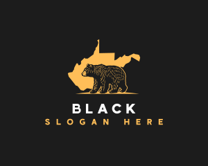 West Virginia Black Bear logo design