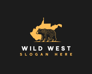 West Virginia Black Bear logo design