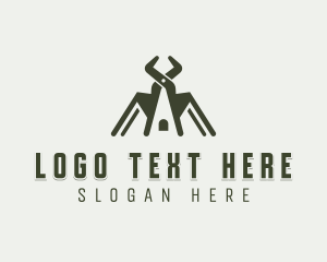 Tools - Carpentry Tong Repair logo design