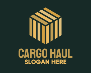 Cube Package Logistics logo design