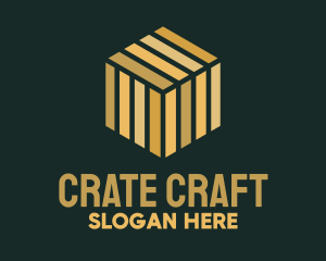 Crate - Cube Package Logistics logo design
