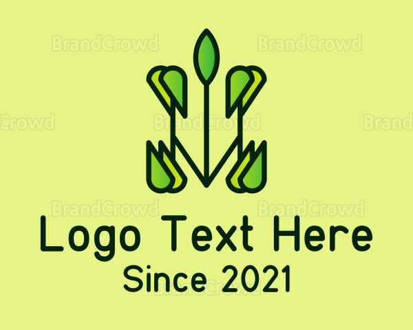 Abstract Organic Symbol Logo